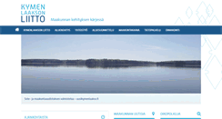 Desktop Screenshot of kymenlaakso.fi